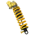 Montaggio assetto ammortizzatori Ohlins moto Livorno