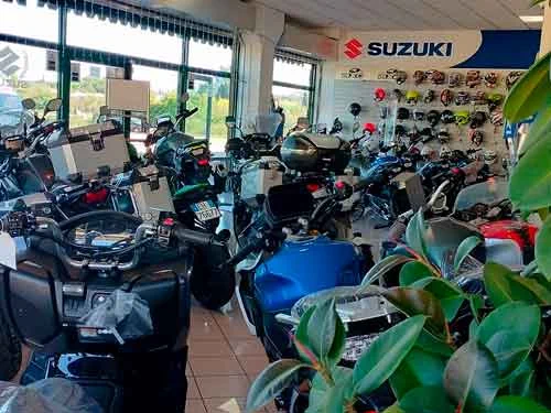 Esposizione e vendite moto